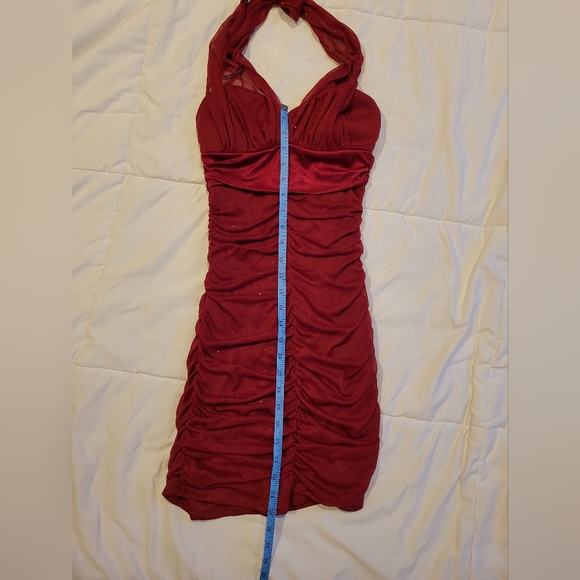 Halter dress,red,  Speechless, size S - Picture 5 of 9